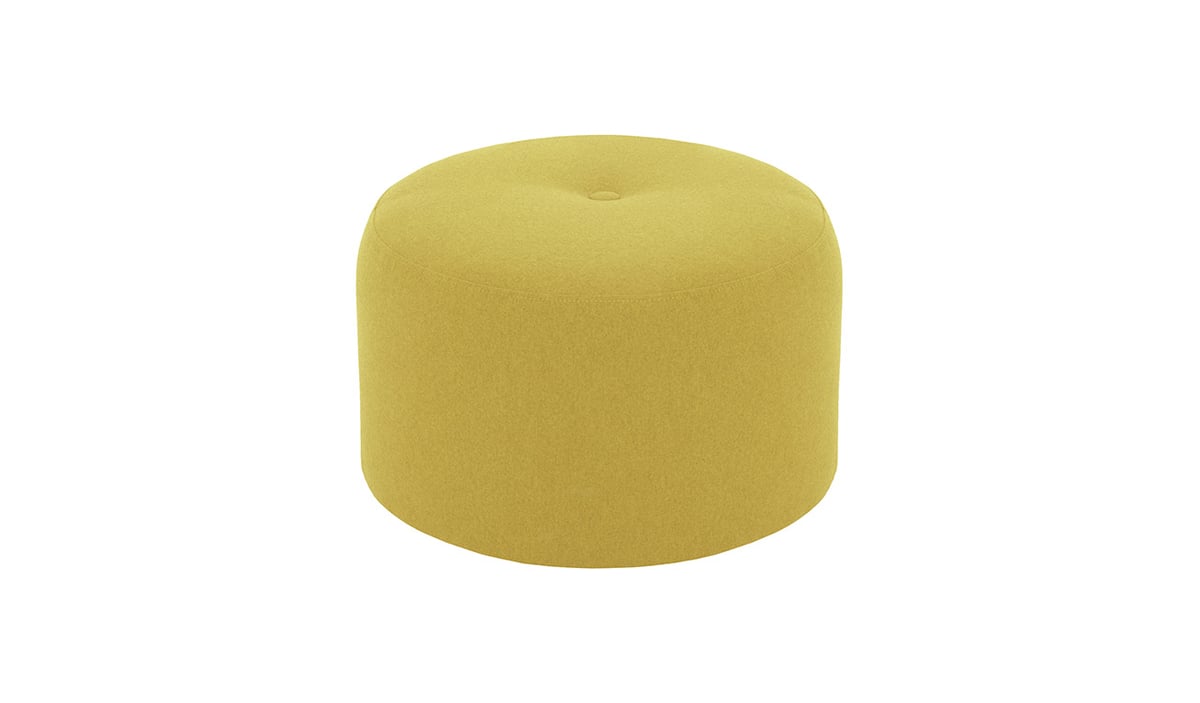 Flair Small Round Pouffe 1 Button