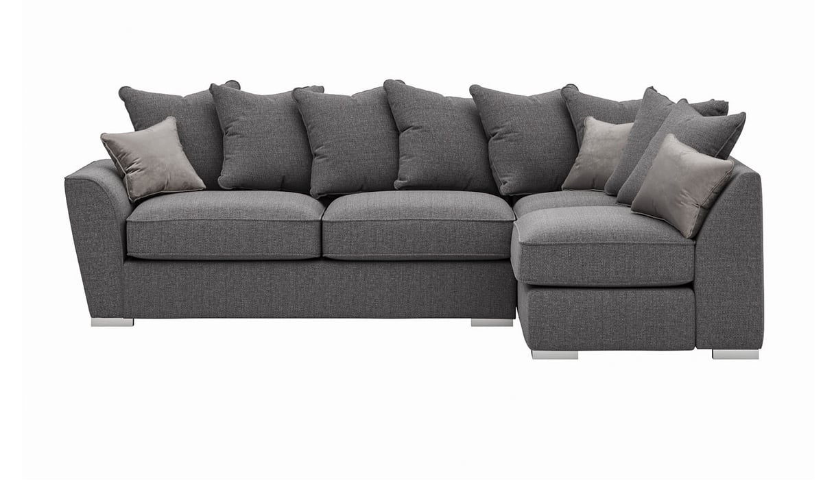 Majestic New Right Hand Corner Sofa with Loose Back Cushions