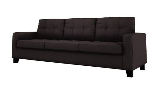 Gloss 3 Seater Faux Leather Sofa Gloss 3 Seater Faux Leather Sofa