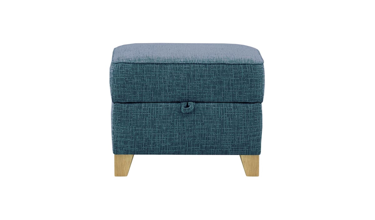 James Footstool with Storage