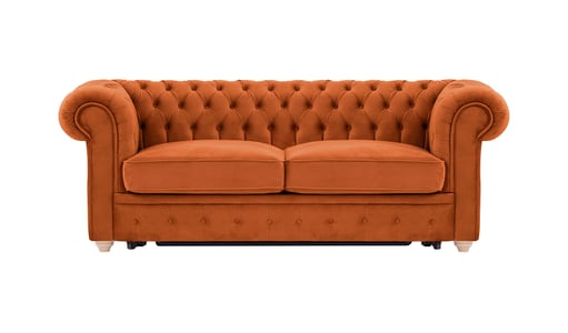 Chesterfield Max Borneo three-seater sofa bed Chesterfield Max Borneo three-seater sofa bed