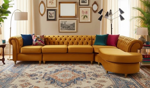 Chesterfield RHF 4-piece Corner Modular Sofa Chesterfield RHF 4-piece Corner Modular Sofa