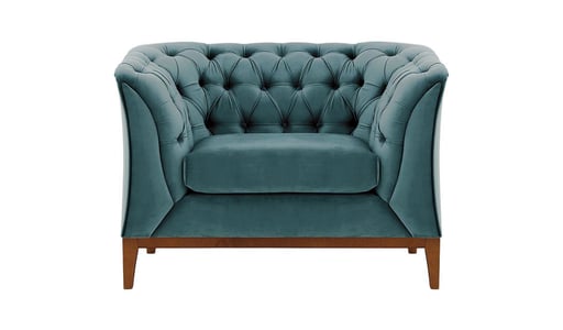Chesterfield Modern Armchair Wood Chesterfield Modern Armchair Wood