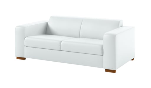 Gem 3 Seater Faux Leather Sofa Gem 3 Seater Faux Leather Sofa
