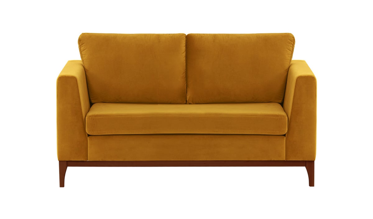 Gosena Wood 2 Seater Sofa