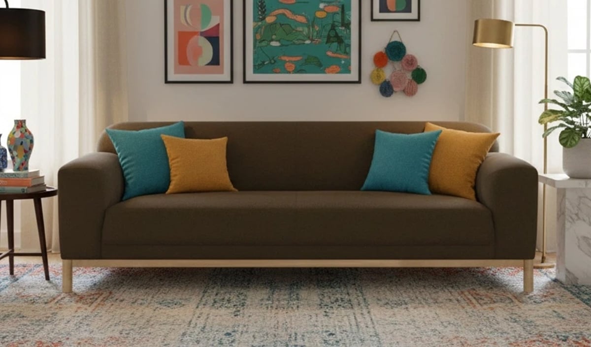 Sepia 3 Seater Sofa