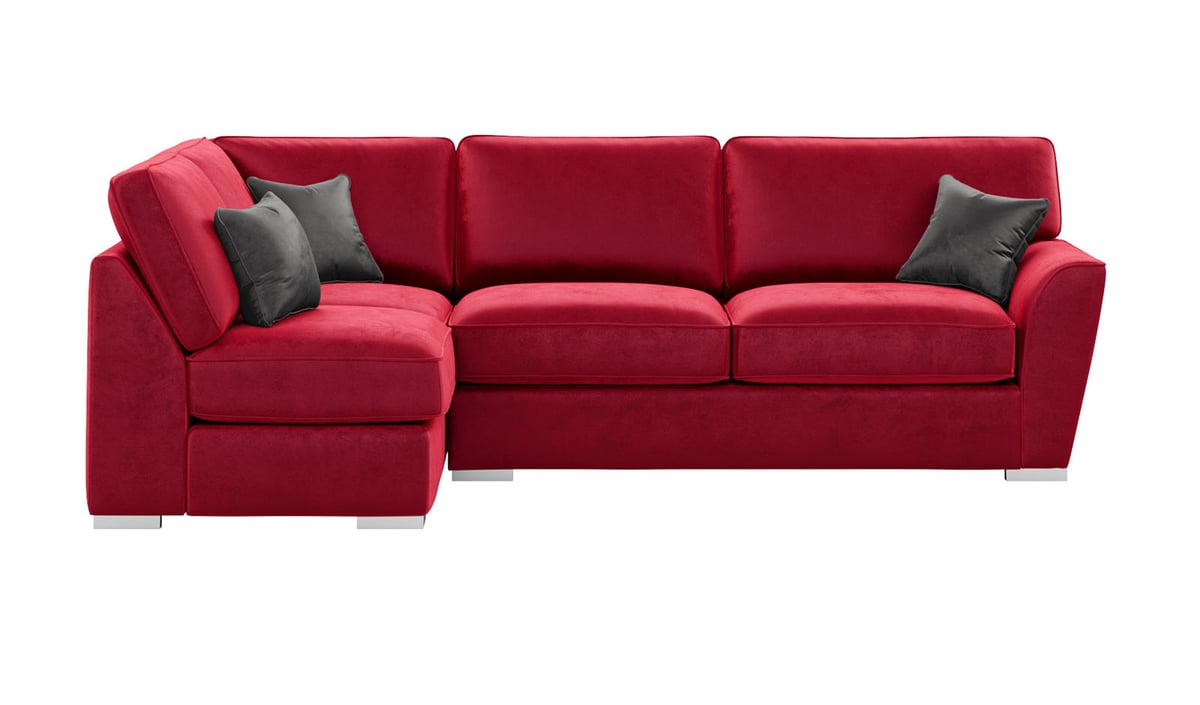 Majestic New Left Hand Corner Sofa with Fitted Back Cushions