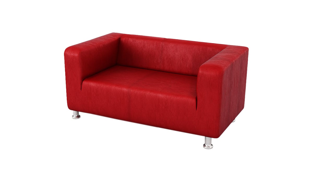 Scala 2 Seater Faux Leather Sofa