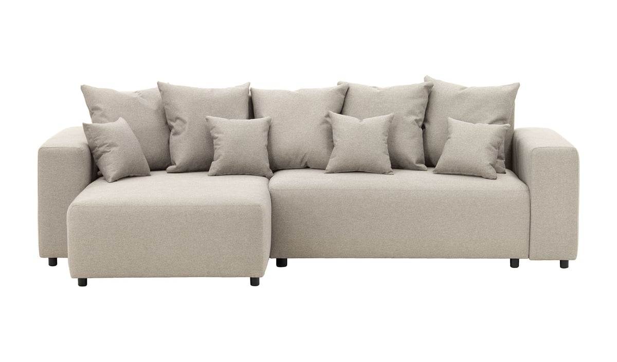 Homely Left Hand Corner Sofa Bed