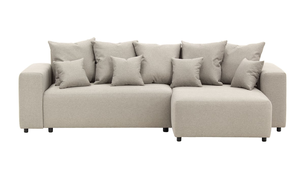 Homely Right Hand Corner Sofa Bed