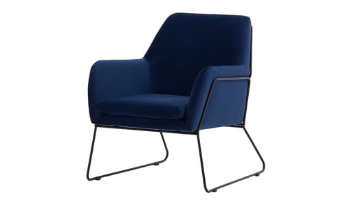 Modern chair on metal frame Modern chair on metal frame