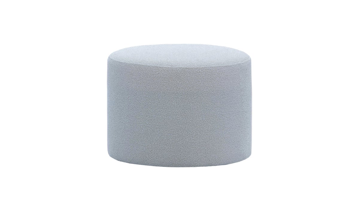 Zaz Small Round Pouffe 