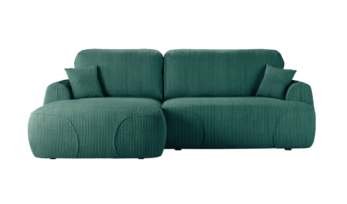 Satell left-hand corner sofa bed