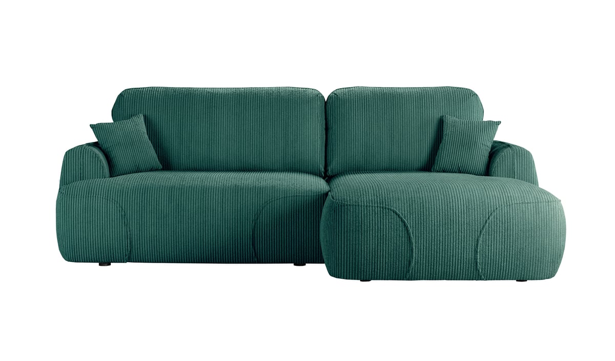 Satell right-hand corner sofa bed