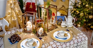 festive table