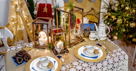 festive table