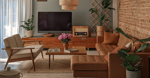 Cozy living room in rustic style - how to do it?
