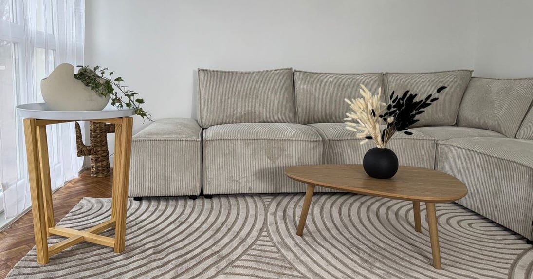 Corduroy is making a comeback in interiors! How to use this material in your home décor?