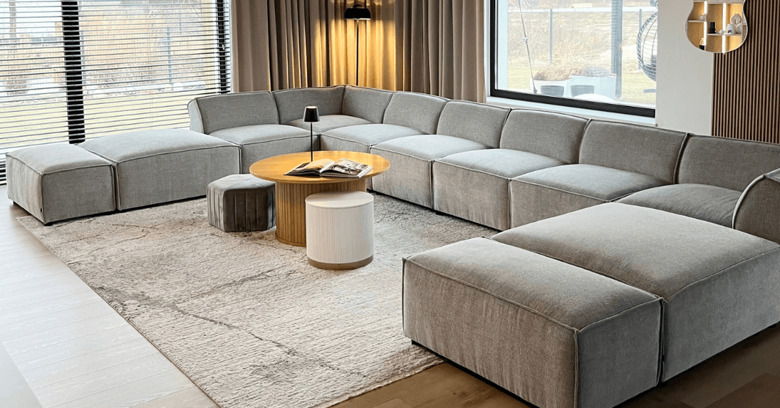 U-shaped or L-shaped corner sofa - which will work better in your living room?